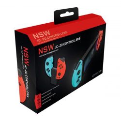 MANETTE SWITCH CON + GRIP - BLEU ET ROUGE X2 GIOTECK SWITCH