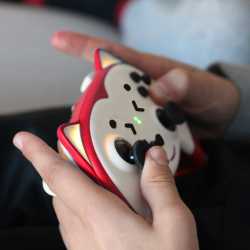 MANETTE SANS FIL SWITCH DOGGY TAILLE ENFANT - CABLE 1M - ROUGE