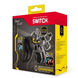 MANETTE SWITCH WIRELESS CUSTOMIZABLE CONTROLLER + 2 FACES (STEELPLAY) SWITCH