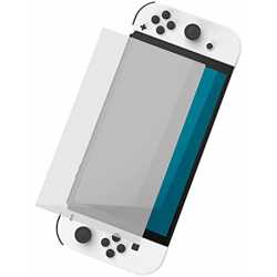 VERRE TREMPE POUR NINTENDO SWITCH OLED ANTI-REFLET LUMIERE BLEUE