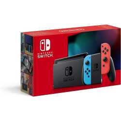 CONSOLE NINTENDO SWITCH AMELIOREE + JOY CON ROUGE ET BLEU