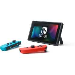 CONSOLE NINTENDO SWITCH AMELIOREE + JOY CON ROUGE ET BLEU