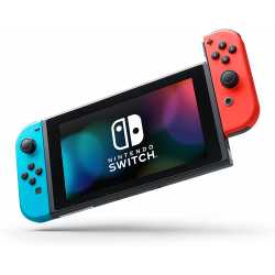 CONSOLE NINTENDO SWITCH AMELIOREE + JOY CON ROUGE ET BLEU