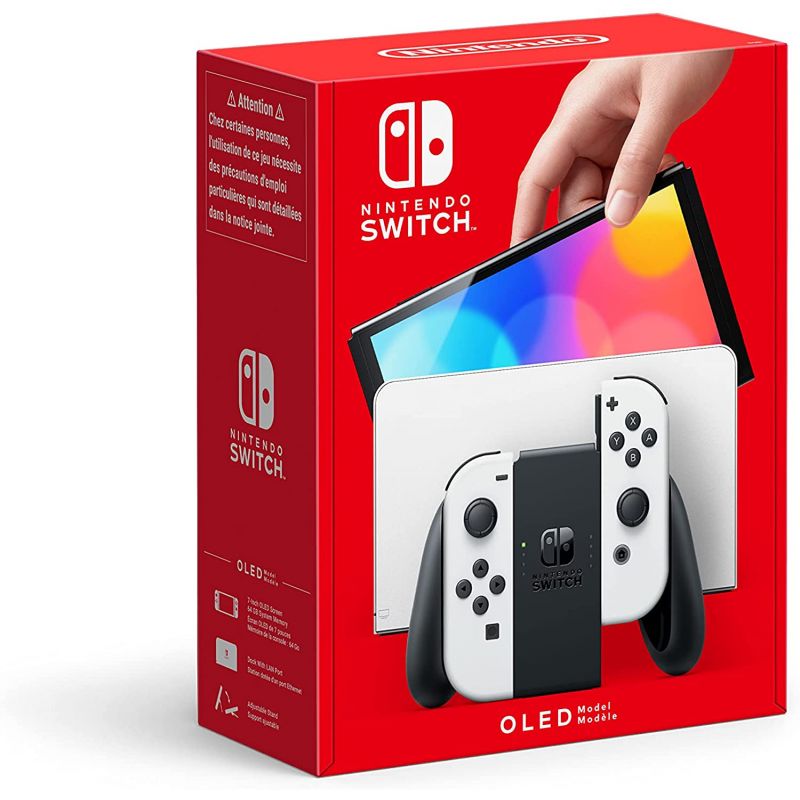 CONSOLE NINTENDO SWITCH OLED BLANCHE CONSOLE NINTENDO SWITCH OLED BLANCHE