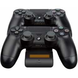 CHARGEUR PDP DOUBLE MANETTE + BATTERY PS4