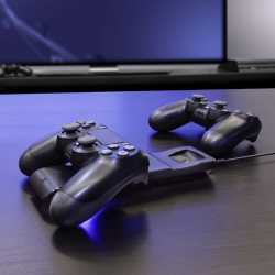 CHARGEUR PDP DOUBLE MANETTE + BATTERY PS4