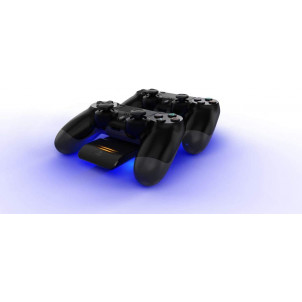 CHARGEUR PDP DOUBLE MANETTE + BATTERY PS4