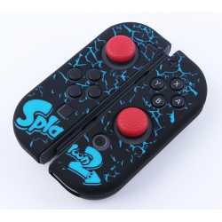 SILICON JOY CON SOFT SPLATOON 2 SWITCH BLACK/BLUE - SWITCH