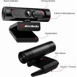 AVERMEDIA PW315 WEBCAM 1080P GRAND ANGLE