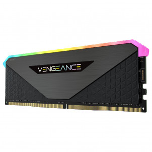DDR4 3600 MHZ CORSAIR VENGEANCE RGB RT 32 GO (4 X 8 GO) CL18 - NOIR