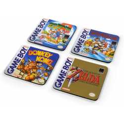 SOUS-VERRE GAMEBOY CLASSIC COLLECTION X4