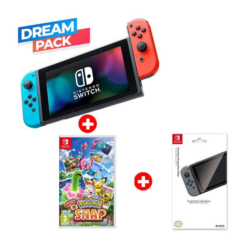 PACK 2 CONSOLE + JEU + VERRE TREMPE