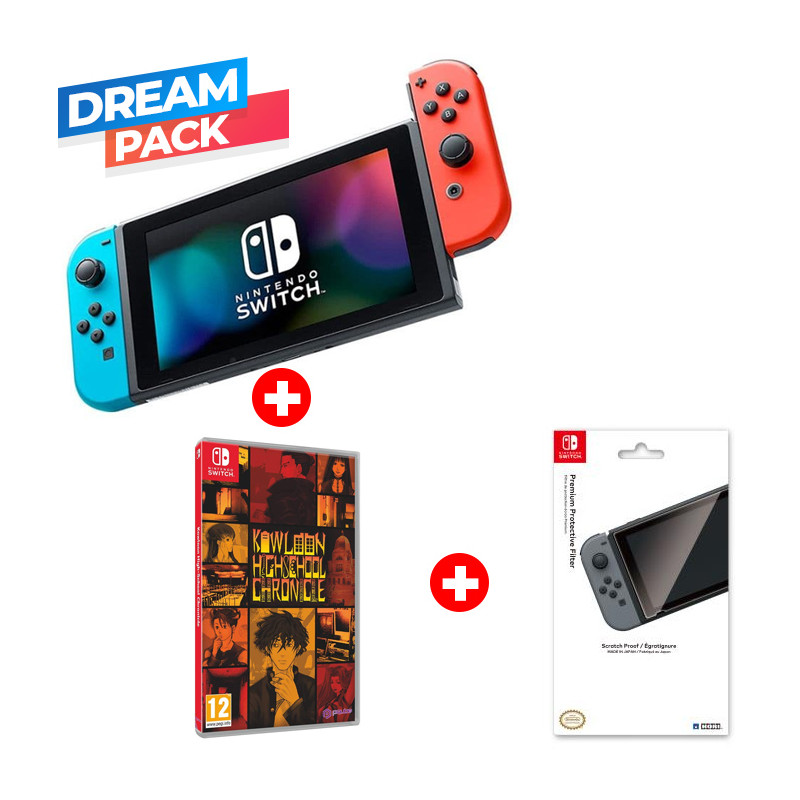 PACK 6 CONSOLE + JEU + VERRE TREMPE