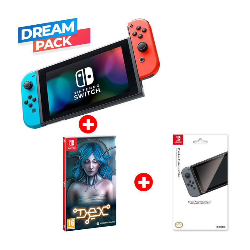 PACK 7 CONSOLE + JEU + VERRE TREMPE
