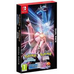 POKEMON PERLE SCINTILLANTE & DIAMANT ETINCELANT (PACK DUO) 2 JEUX SWITCH