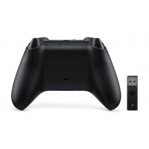 MANETTE XBOX ONE / PCWIRELESS + ADAPTATEUR WIFI POUR WINDOWS 10 (BLACK) ONE