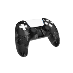 PROTECTION EN SILICONE PIRANHA POUR MANETTE PS5 DUALSENSE - GRIS CAMO