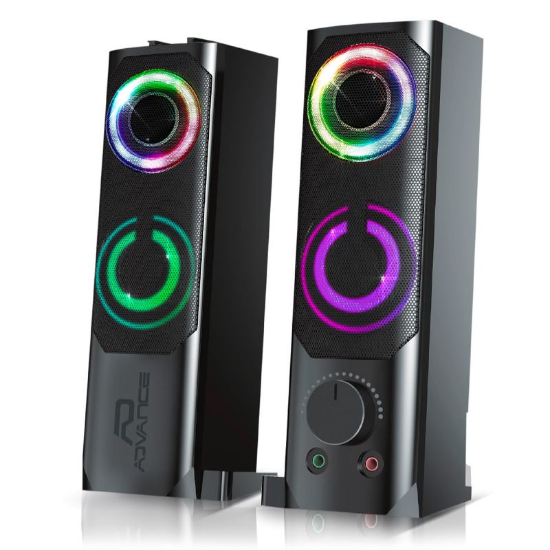 Enceintes subwoofer 2.1 Gravity RGB - Noir - Speedlink