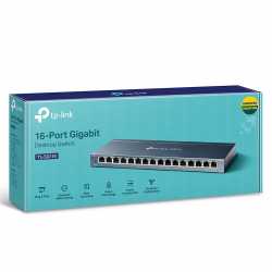 SWITCH TP-LINK TL-SG116 10/100/1000 GIGABIT 16 PORTS BOITIER METAL