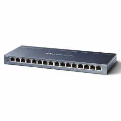 SWITCH TP-LINK TL-SG116 10/100/1000 GIGABIT 16 PORTS BOITIER METAL