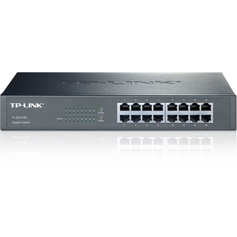 SWITCH TP LINK 10/100/1000 16 PORTS TL-SG1016D