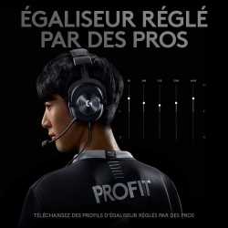 CASQUE LOGITECH G PRO GAMING CASQUE BLACK