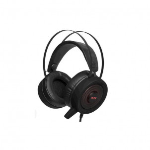 CASQUE GAMING FILAIRE 7.1 (EMULE) + MICRO EXTERNE - CABLE 2,2M - NOIR + LUMIERES RVB PS4/PS5/XBOXONE/SERIESX/SWITCH