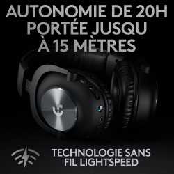 CASQUE LOGITECH G PRO X WIRELESS LIGHTSPEED