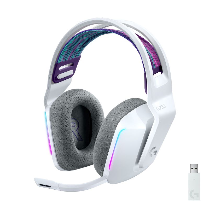 CASQUE LOGITECH G733 LIGHTSPEED HEADSET - WHITE