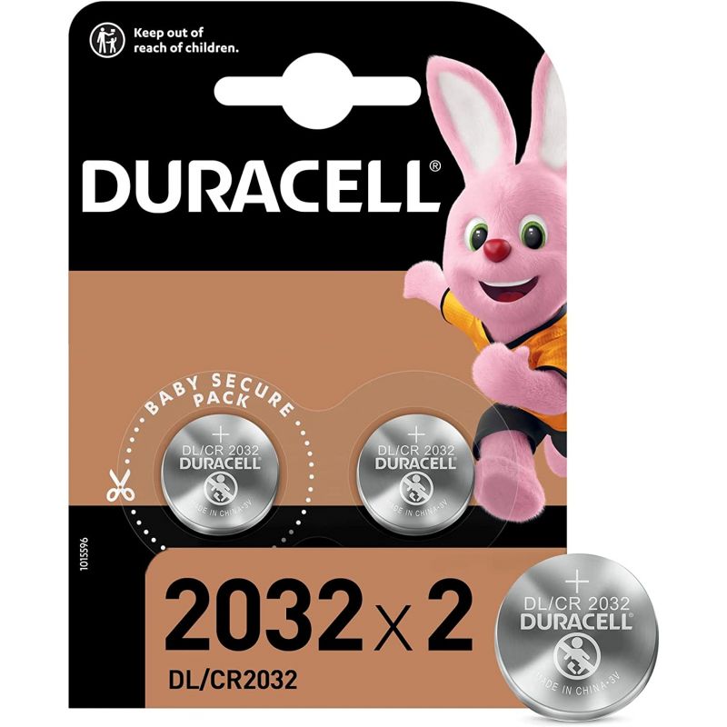 PILES DURACELL LITHIUM BOUTON DL/CR2032 X2 PILES DURACELL LITHIUM BOUTON DL/CR2032 X2