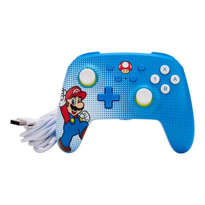 MANETTE FILAIRE AVEC PALETTE - NINTENDO - MARIO