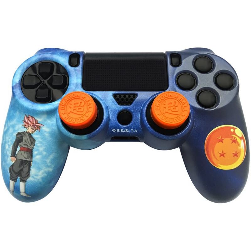 COQUE RIGIDE DRAGON BALL SUPER + GRIPS POUR MANETTE PS4