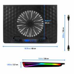 REFROIDISSEUR SOG PC PORTABLE AIRBLADE 800 RGB