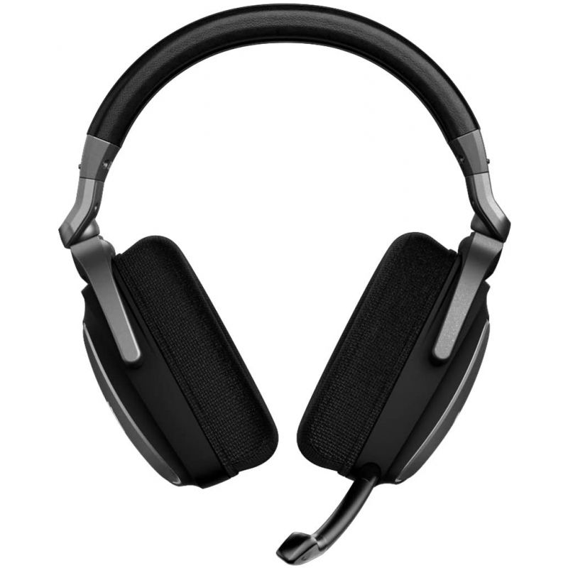 QPAD - QH-900 - Casque de jeu stéréo sans fil Noir pour PC, PS4/PS5, X