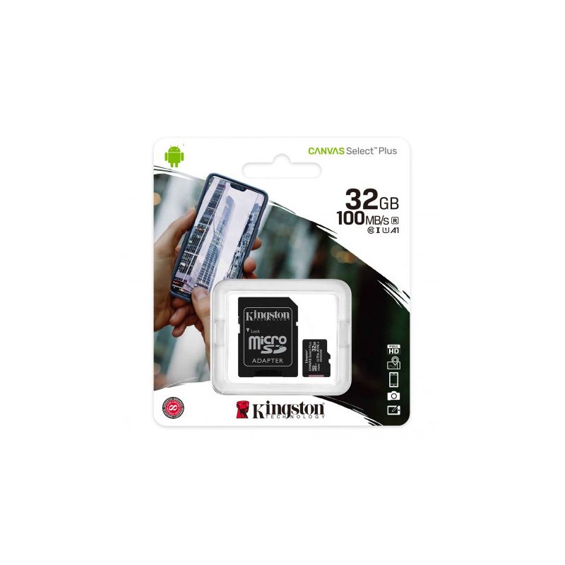 CARTE MICRO SD 32GB CLASSE 10 SDCS2/32GB + ADAPTATEUR SD