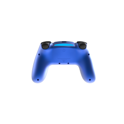 MANETTE PS4 SANS FIL BLUETOOTH BLUE METAL + 3.5 MM JACK PS4