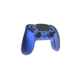 MANETTE PS4 SANS FIL BLUETOOTH BLUE METAL + 3.5 MM JACK PS4