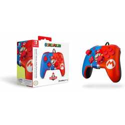 MANETTE FILAIRE SWITCH PDP CONTROLLER FACEOFF DELUXE + AUDIO SUPER MARIO