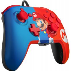 MANETTE FILAIRE SWITCH PDP CONTROLLER FACEOFF DELUXE + AUDIO SUPER MARIO