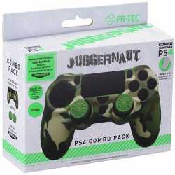 COQUE RIGIDE + GRIPS JUGGERNAUT POUR MANETTE PS4