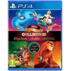 DISNEY 4 GAMES COLLECTION: THE JUNGLE BOOK, ALADDIN,ANDTHE LION KING PS4