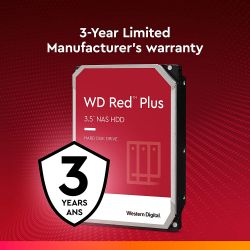 DISQUE DUR 3.5 WESTERN DIGITAL RED 4TO (4000GO)