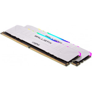 DDR 4 BALLISTIX WHITE RGB 16 GO (2 X 8 GO) 3200 MHZ CL16