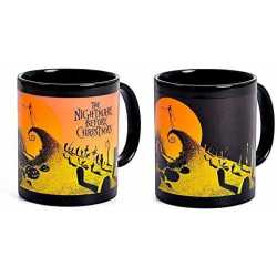 MUG HEAT 315ML CHANGE PNIGHTMARE BEFORE CHRISTMAS-GRAVEYARD SCENE