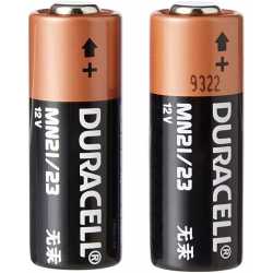 PILES DURACELL MN21-23 23A 12V X2