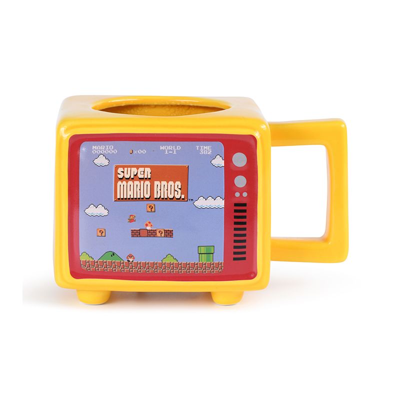 MUG CARRE- HEAT CHANGE-SUPER MARIO BROSS- LIKE A BOSS- 500ML