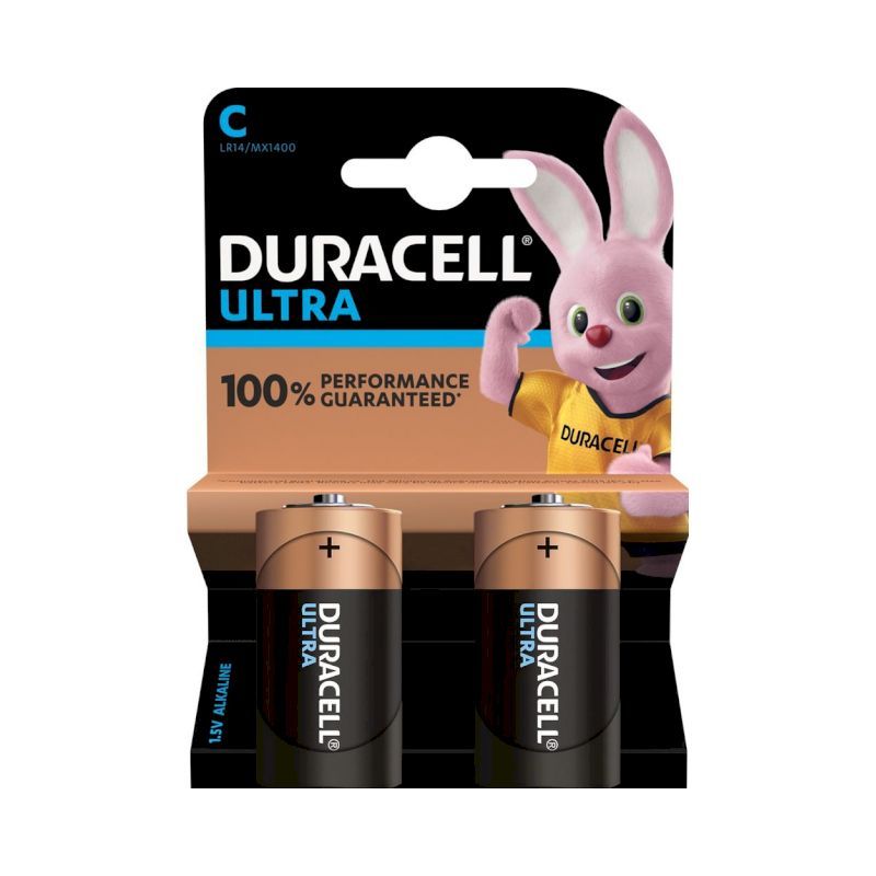 PILES DURACELL LR14 C X2 ULTRA POWER MX1400C