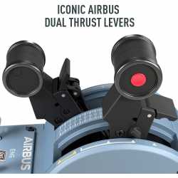 THRUSTMASTER JOYSTICK TCA OFFICIER PACK AIRBUS PC + DOUBLE MANETTE DE GAZ A320