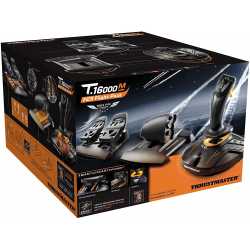 THRUSTMASTER T16000M FCS FLIGHT PACK PC JOYSTICK T16000M + MANETTE DES GAZ TWCS + PALONNIER TFRP METAL