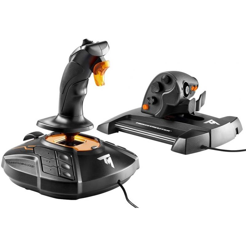 JOYSTICK THRUSTMASTERT.16000M FCS HOTAS PC + MANETTE DES GAZ